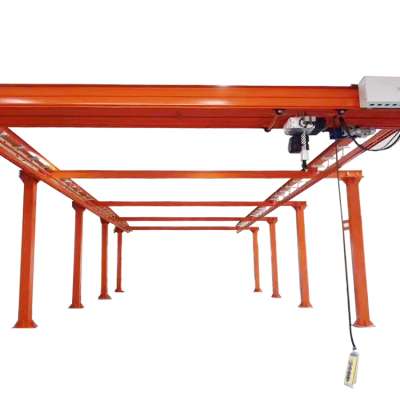 Beam Crane KBK Track Light Duty Overhead Crane Free-standing crane 1ton