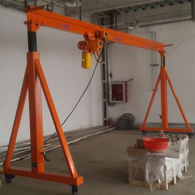 mini free standing  gantry crane  single girder for sale