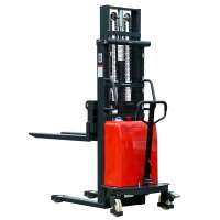 2000kg Lifting height 2000mm/CE High Quality Semi electric stacker Price/SEMI ELECTRIC HAND PALLET STACKER