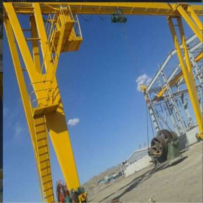 Electric remote control heavy duty port used portal crane