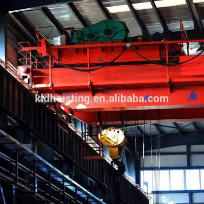 Mobile single girder bridge crane with electric hoist