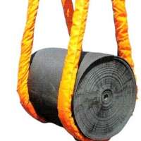 Heavy Duty Round Polyester Webbing Slings Endless Web Sling For Port Loading Unloading