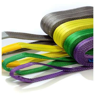 TUV CE GS china polyester webbing sling flat webbing sling for pp bag produce